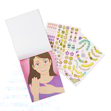 Jewelry & Nails Glitter Sticker Pad, Melissa & Doug
