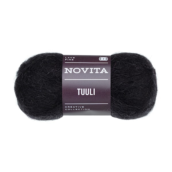 Tuuli Garn Mohair 25 g Sot (099) Novita