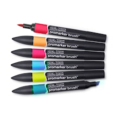 Markerpenna BrushMarker 6 Mid tones Winsor & Newton