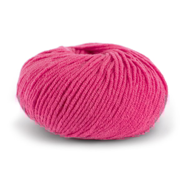 Knit At Home Superfine Merino Wool Lanka Villalangat 50 g pinkki 319