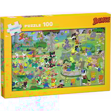 Bamse Pussel 100 bitar Egmont Kärnan
