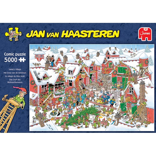 Jan Van Haasteren Santa´s Village Pussel 5000 bitar, Jumbo