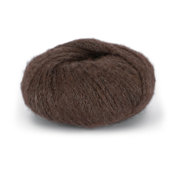 Du Store Alpakka Pus Garn Alpakkamix 50 g Mørk Brun 4015