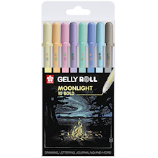 Sakura Gelly Roll Moonlight Pastell 8-set