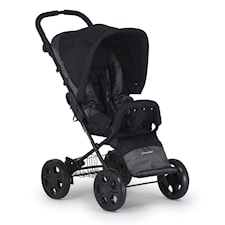 Sittevogn Compact, Black, Crescent