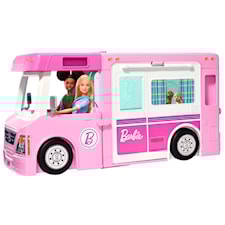 Barbie 3-in-1 Dreamcamper Bil och Tillbehör