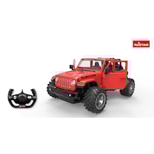 Rastar Jeep Wrangler JL R/C 1:14 Radiostyrd Bil Röd