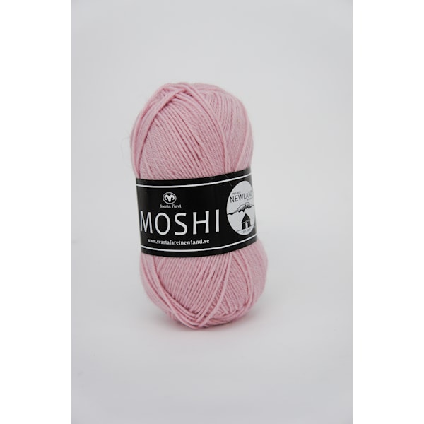Svarta Fåret Moshi Garn Alpackamix 50 g pudderrosa 41