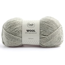Adlibris Ullgarn 100g Light Grey A002