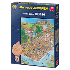 Jan Van Haasteren, Fun Around the Pool Pussel 1000 bitar, Jumbo