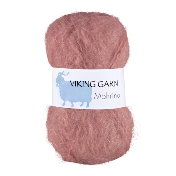 Mohrino Garn 50 g Gammelrosa 584 Viking Garn