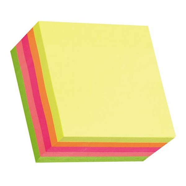 Other Notes Stick n Notes 76x76mm flerfarget 5 stk 4712759901175-5