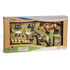 Bondegårdsdyr med hester, Wenno