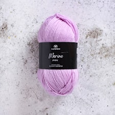 Merino Mini 50g Lavish Lilac (18) Svarta Fåret