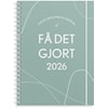 Ukekalender 2026 A5 Få Det Gjort Grønn GRIEG