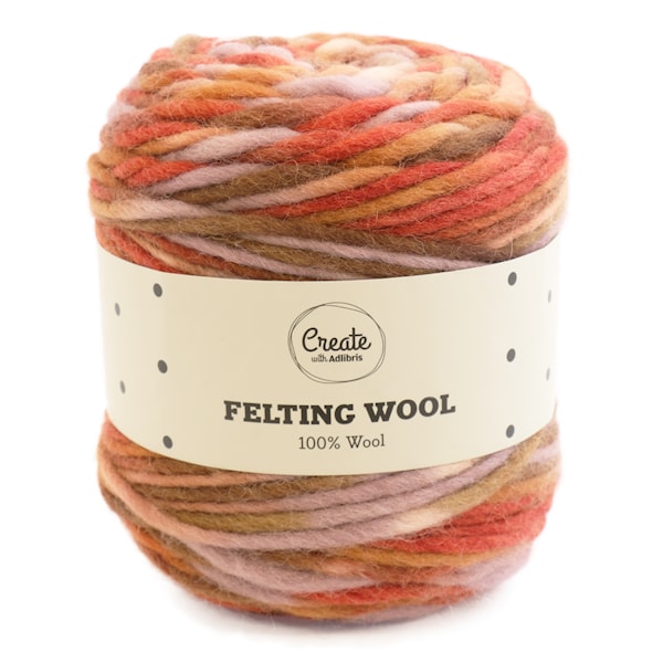 Adlibris Felting Wool 100g Arizona B063