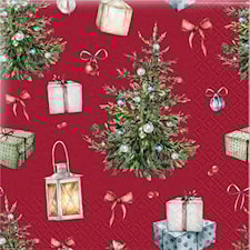 Matservietter Granmix Jul 20-pack Gullers