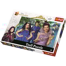 Puslespill, 260 brikker, Disney Descendants