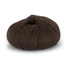 Du store Alpakka Sterk Ullmix 50 g Mørk Brun 810