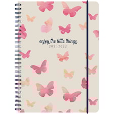Kalender A5 Butterfly 2021/2022 Almanacksförlaget
