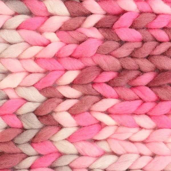Adlibris Chunky Wool 200g Hazy Pink B073