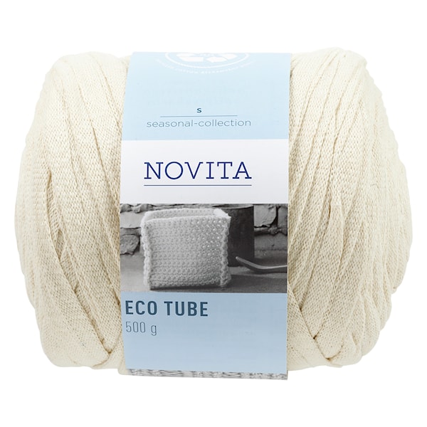 Novita Eco Tube, naturhvit (010)