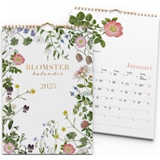 Väggkalender Wildflower A4 2025 Gullers