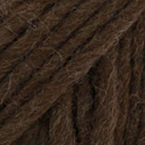 Drops Eskimo Uni Colour Ullgarn 50g Mörkbrun (03)