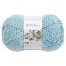 Novita Nalle Garn Ullmiks 100 g, isbre 324