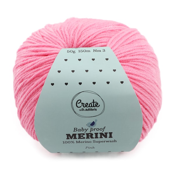 Adlibris Merini 50g Pink A355