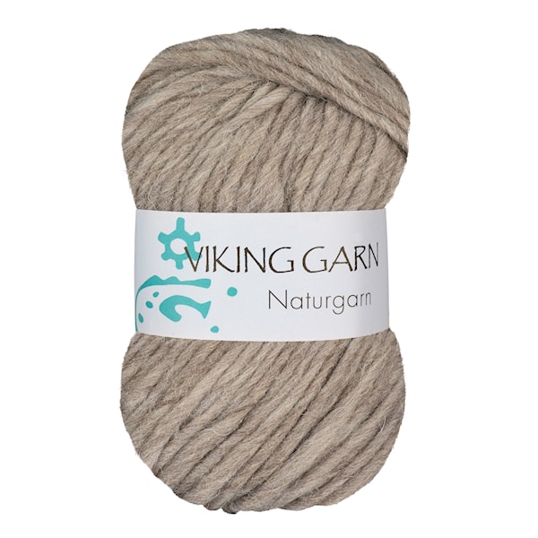 Naturgarn 50 g Beige 607 Viking Garn