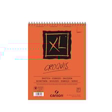 Canson XL Croquis Skissblock 60 ark 90 gr A5