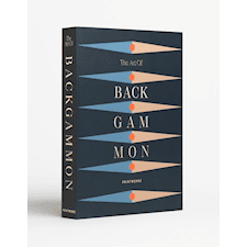 Classic Art of Backgammon Anthracite Printworks