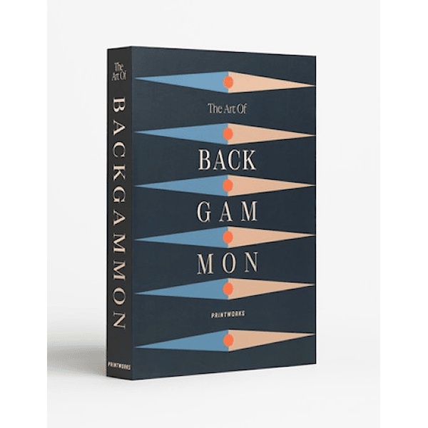 Classic Art of Backgammon Anthracite Printworks