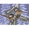 Maalaa numeroiden mukaan akryylimaalilla Royal & Langnickel, Talvella linnut, 38x28 cm