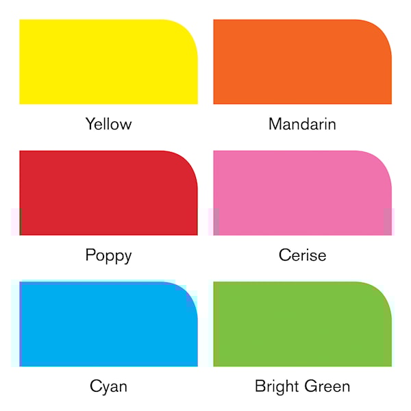 Markør penn Winsor & Newton ProMarker Sett 6 Vibrant tones