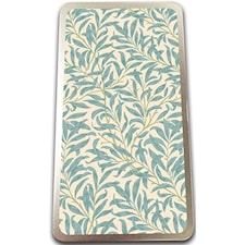 Färgpennor i plåtask 24 färger William Morris Modern Willow Bough Turkos 12-pack