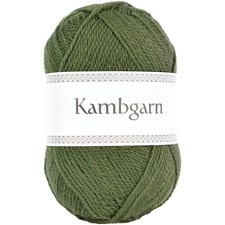 Kambgarn 50 g Moss green (1208) Istex