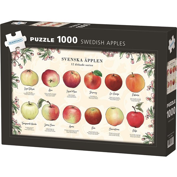 Swedish Apples Pussel 1000 bitar Kärnan