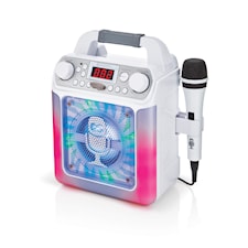 Singing Machine Groove Mini White