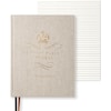 Coffe Table Journal Royal 25,5 x 20 cm Rough Linen 256 sidor Paperstyle