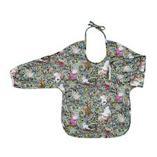 Muumi Niitty Ruokalappu hihoilla Rätt Start