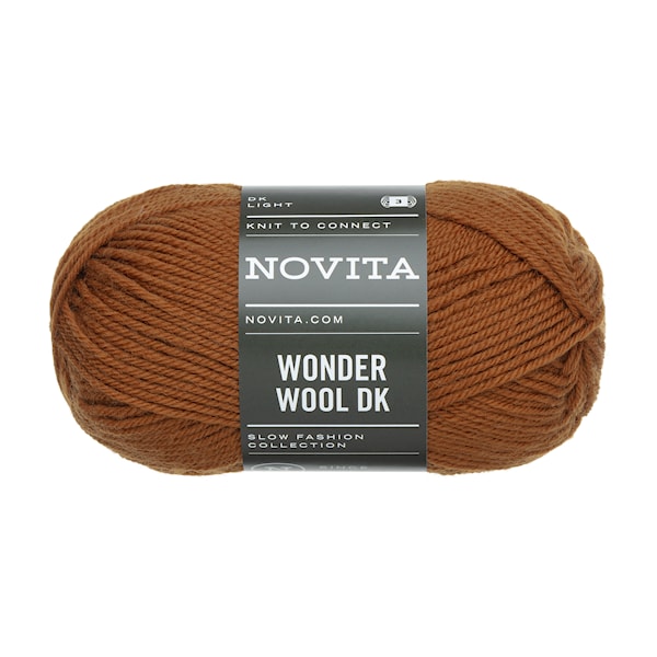 Wonder Wool DK Garn 50 g Rørsopp 663 Novita