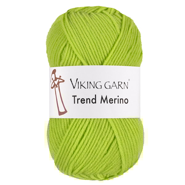 Trend Merino 50 g Lime 431 Viking Garn
