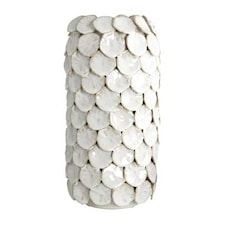 Vase, Dot, Ø 15 cm, H 30 cm, Hvit, House Doctor
