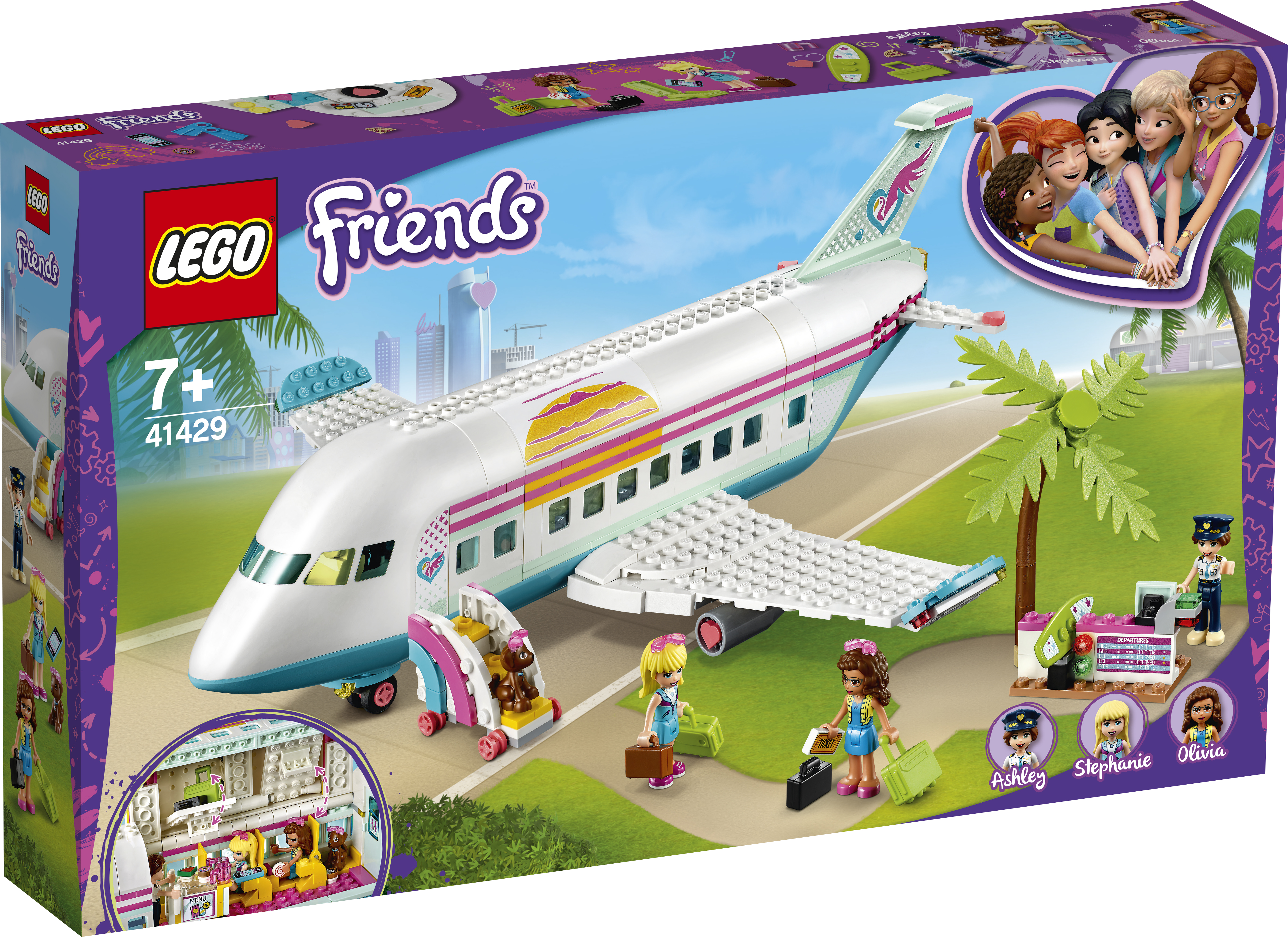 Heartlake Cityn lentokone, LEGO® Friends, (41429)