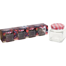 Förvaringsburk Set 4-pack