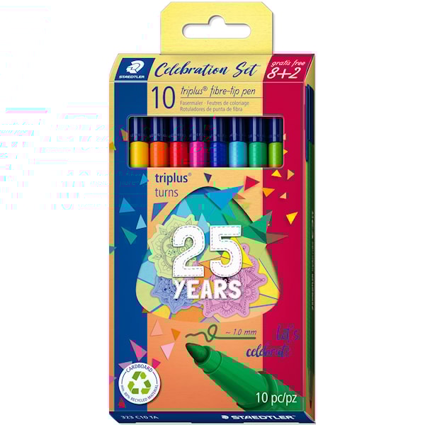 Triplus® Color 1 mm 10-pakning Staedtler