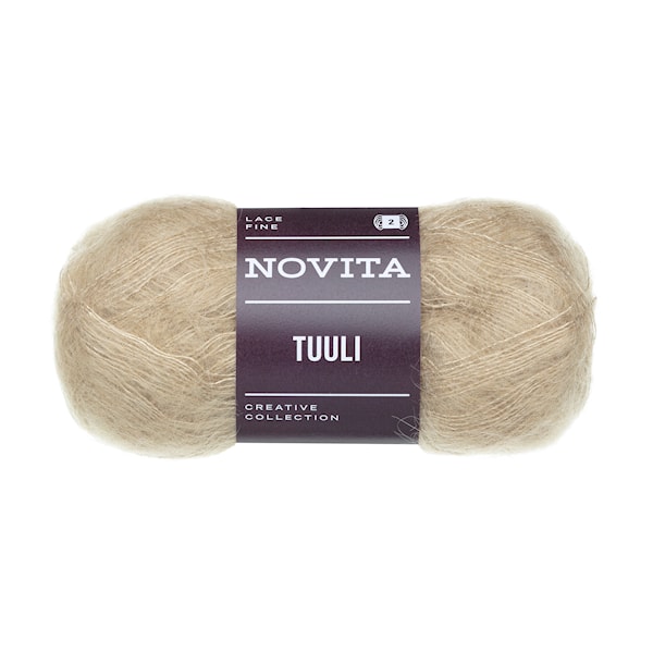 Tuuli Garn Mohair 25 g Evighet 627 Novita