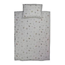 Elsa Beskow Tomtebobarnen Påslakanset Vagn/Vagga 70 x 80 cm Beige Rätt Start